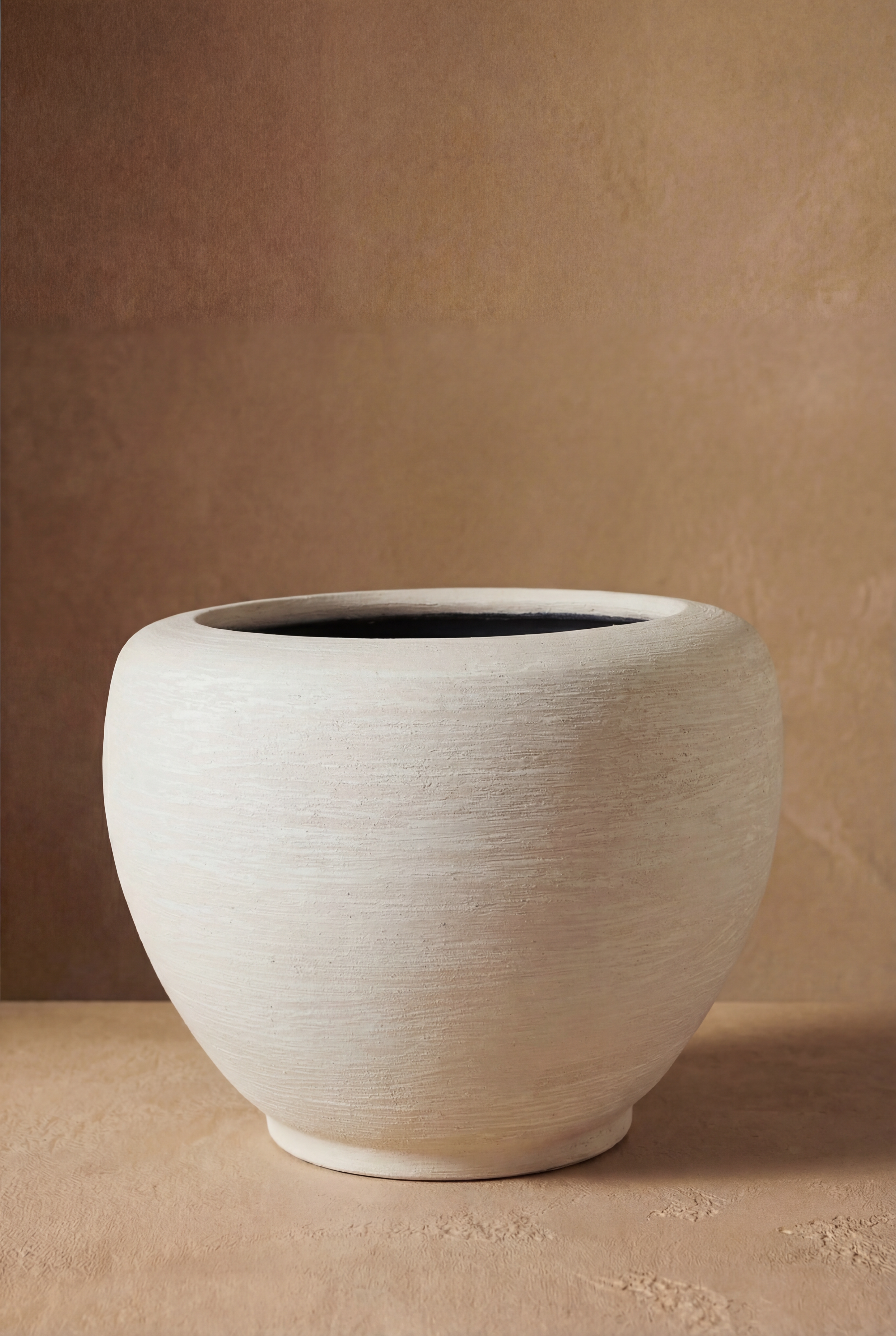 beyaz dokulu bohem saksı